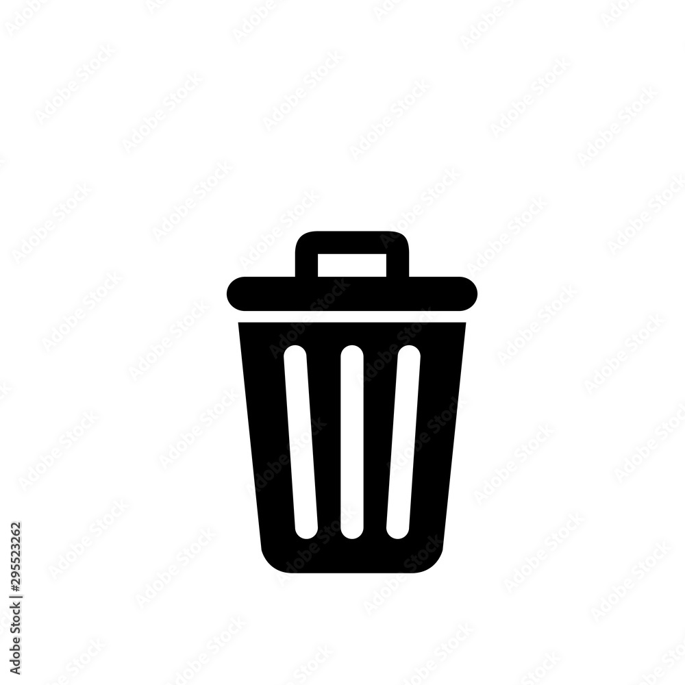 trashcan icon,vector illustration. Flat design style. vector trashcan icon illustration isolated on White background, trashcan icon Eps10. trashcan icons graphic design vector symbols trashcan icon,vector illustration. Flat design style. vector trashcan icon illustration isolated on White background, trashcan icon Eps10. trashcan icons graphic design vector symbols
