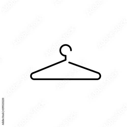 vector hanger icon. 