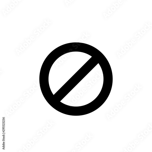 prohibited - Vector icon