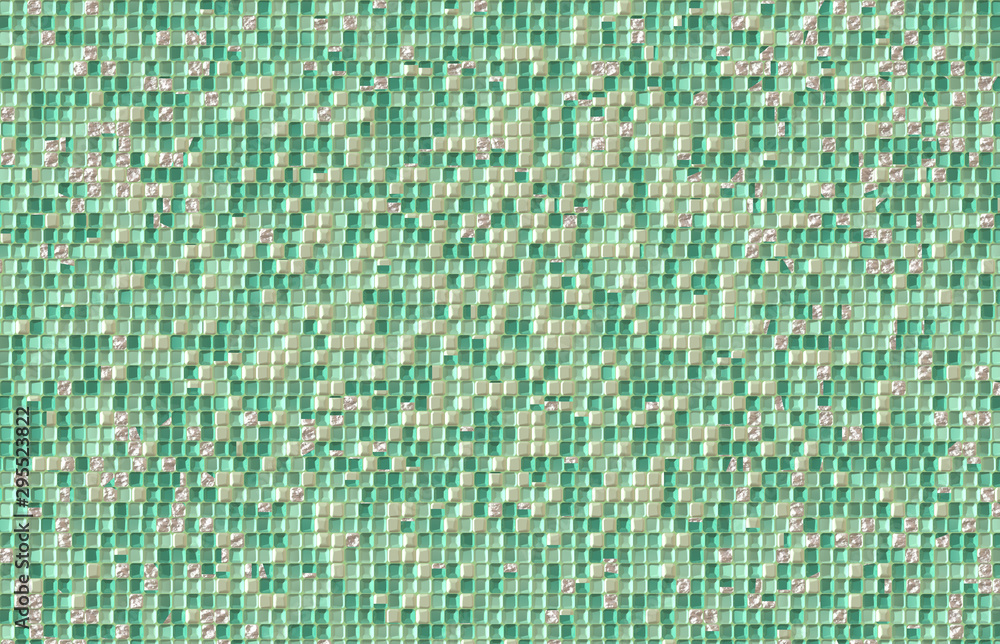 mosaic tile cement concrete wall 