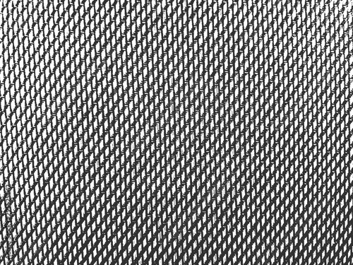 Distress grunge vector textures of fabric. Black and white background. EPS 8 illustration