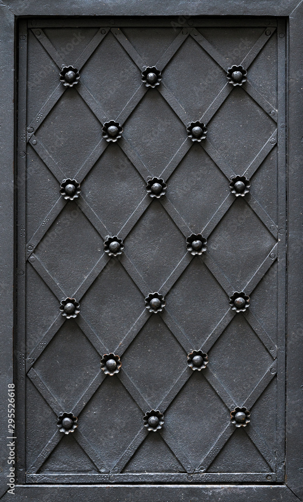 .forged window close-up .forged window close-up
