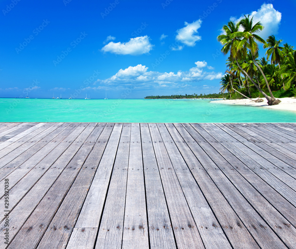 Beach and beautiful tropical sea. tropical landscapes Beach and beautiful tropical sea. tropical landscapes