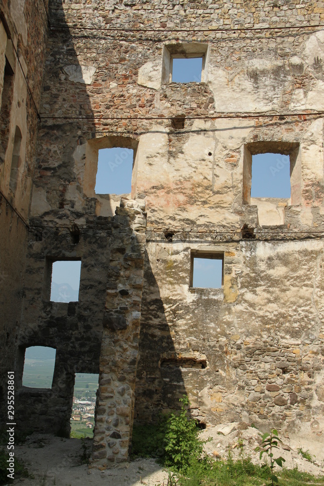 Fenster in Burgruine