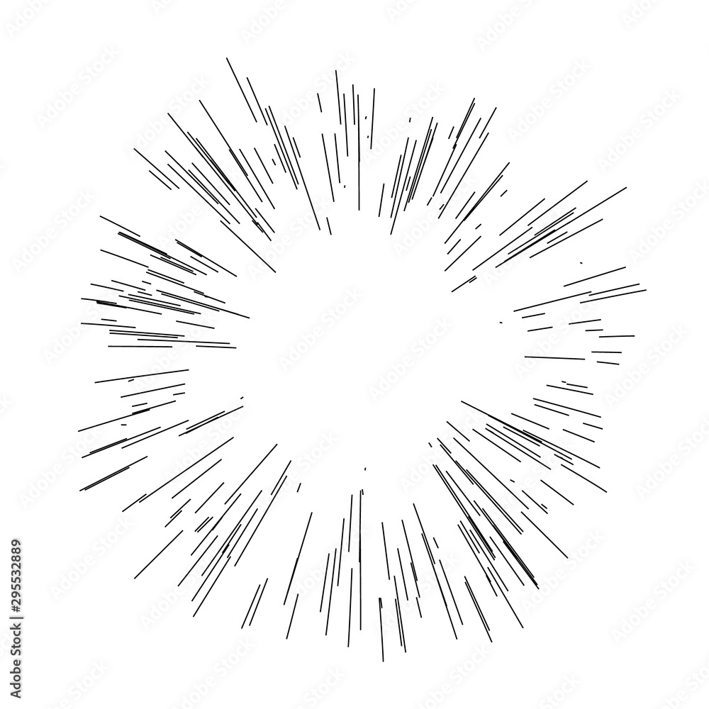 Obraz premium Sunburst, starburs rays beams 