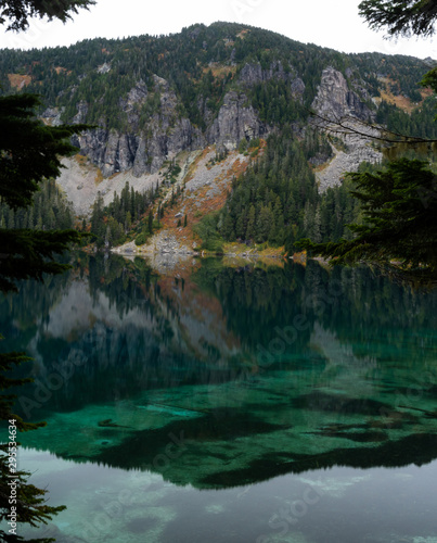 Blue Waters Reflect Tolmie Peak photo