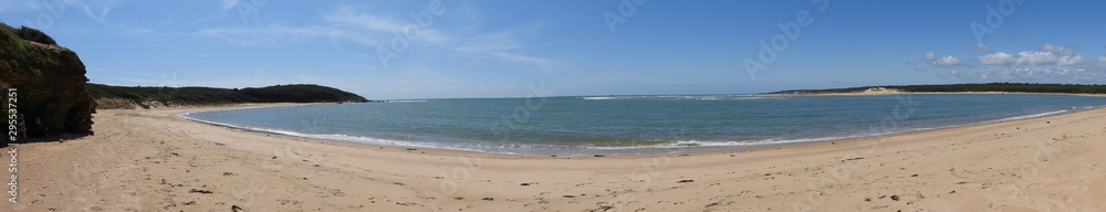 panorama plage sauvage vendée