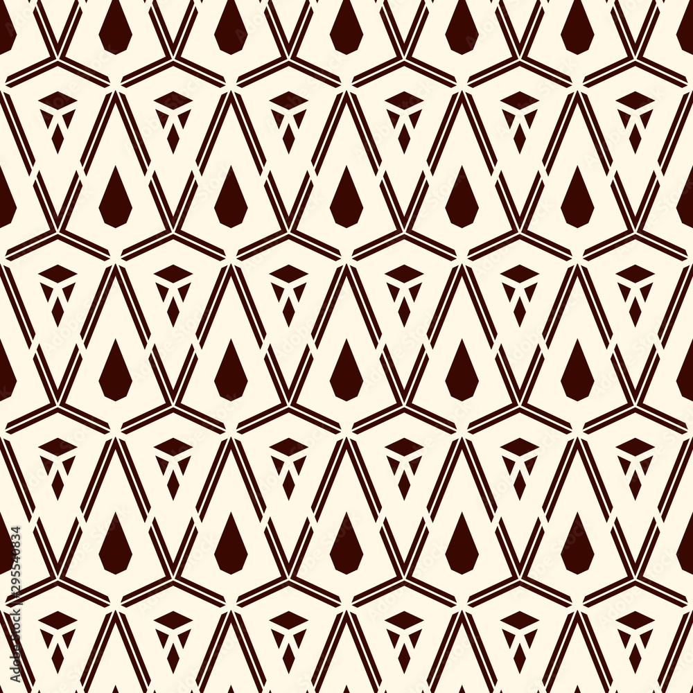 Seamless surface pattern with cracked stones. Repeated mini triangles wallpaper. Geometric borders with ruined gems Seamless surface pattern with cracked stones. Repeated mini triangles wallpaper. Geometric borders with ruined gems