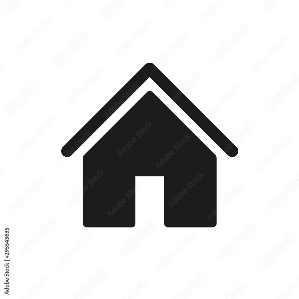 House icon sign - stock vector - obrazy, fototapety, plakaty 