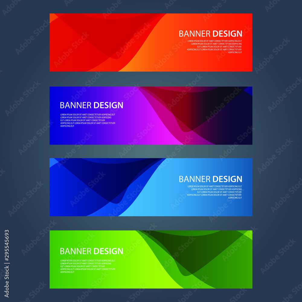Fototapeta premium Vector Abstract design banner web templateVector Abstract design banner web templateVector Abstract design banner web templateVector Abstract design banner web template