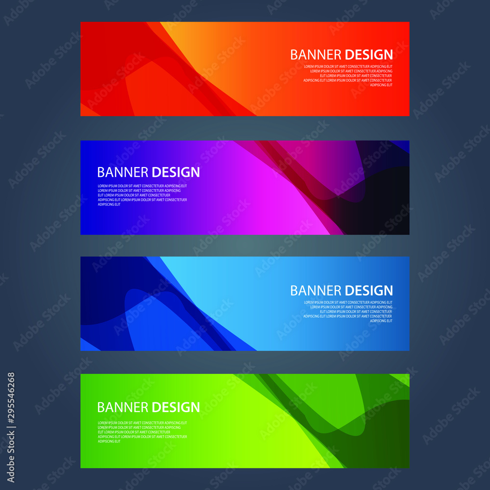 Fototapeta premium Vector Abstract design banner web templateVector Abstract design banner web templateVector Abstract design banner web templateVector Abstract design banner web template