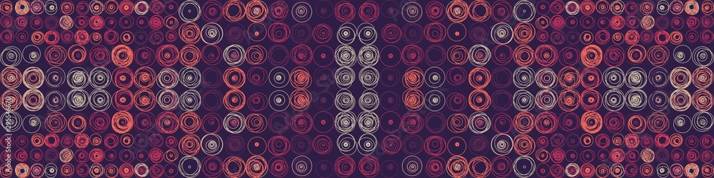 Abstract Symbols Random Distributed Pattern Generative Art background illustration