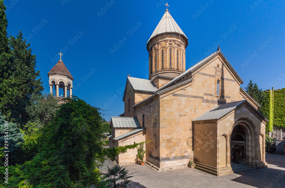 Jvaris Mama church in Tbilisi, capital of Georgia