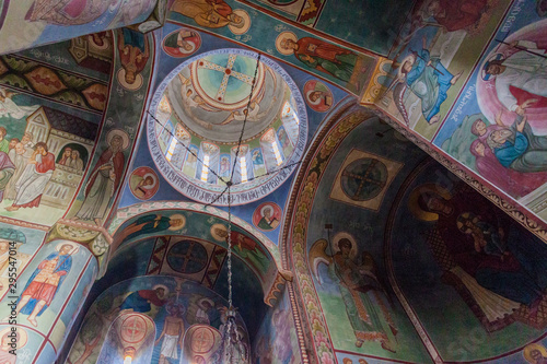 TBILISI  GEORGIA - JULY 17  2017  Interior of  St Nicholas church at Narikala in Tbilisi  Georgia