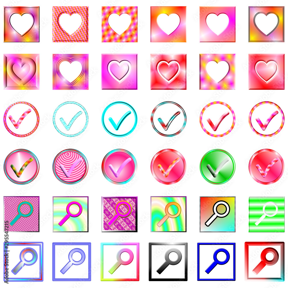 Set of 36 icons Set of 36 icons