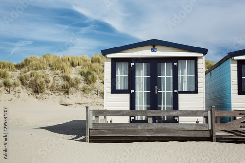 Beach Houses with Dunes - Summer Vacation © ptnphotof