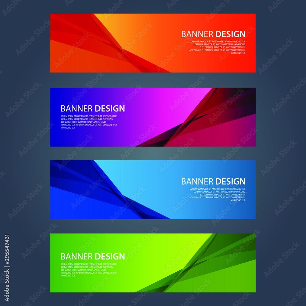 Naklejka premium Vector Abstract design banner web templateVector Abstract design banner web templateVector Abstract design banner web templateVector Abstract design banner web template