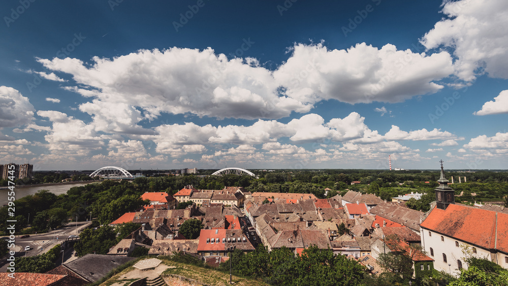 panorama of old town