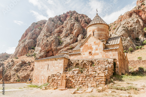 View of Noravank monastery complex in Armenia