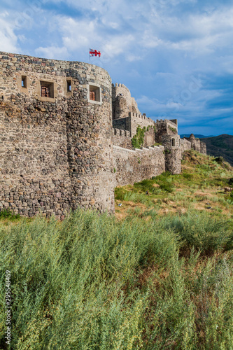 Rabati Castle fortress with Ahmadiyya Mosque in Akhaltsikhe town, Georgia photo