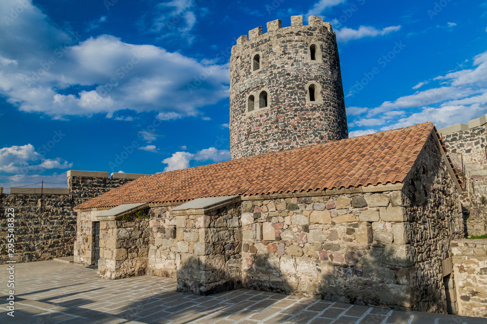 Tower of Rabati Castle fortress in Akhaltsikhe town, Georgia