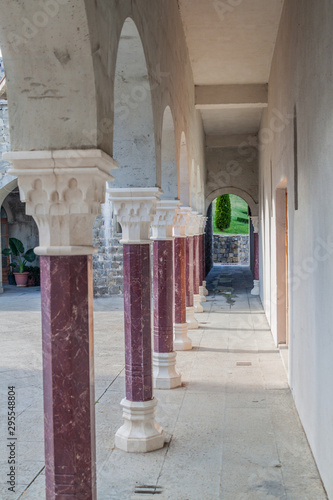 Archway at Rabati Castle fortress in Akhaltsikhe town, Georgia photo