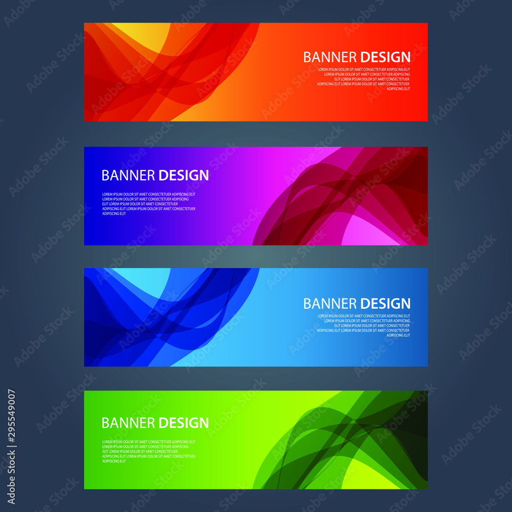 Fototapeta premium Vector Abstract design banner web templateVector Abstract design banner web templateVector Abstract design banner web templateVector Abstract design banner web template