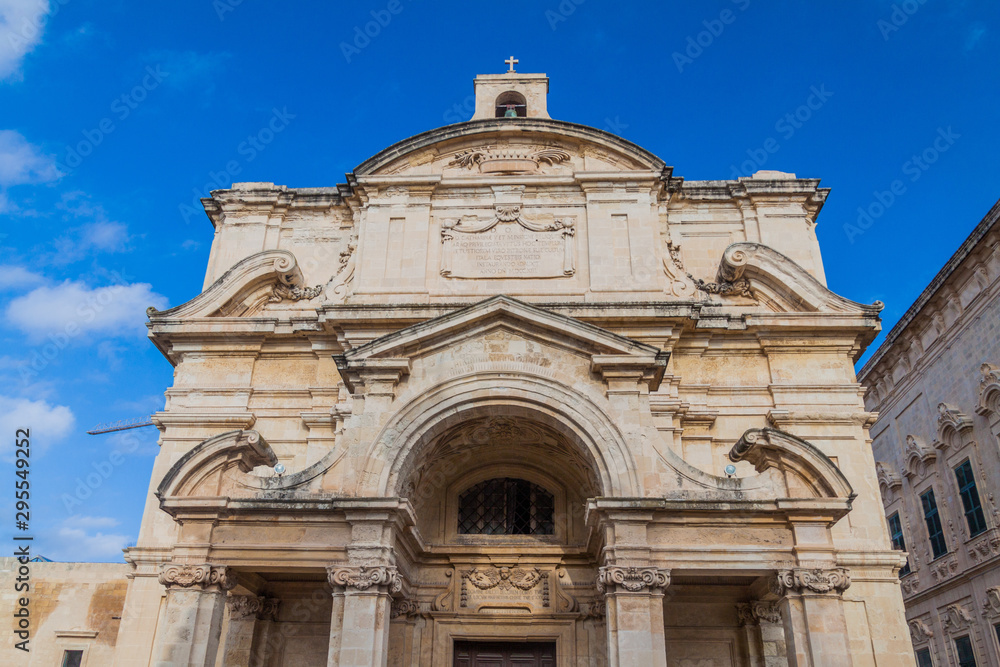 St Catherine of Italy church in Valletta, Malta