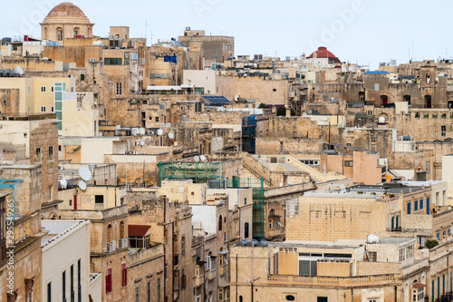 Skyline of Valletta, capital of Malta