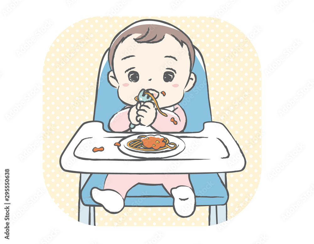 3,900+ Baby Eating Stock Illustrations, Royalty-Free Vector