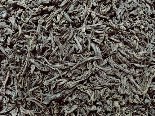 Natural background of tea leaves