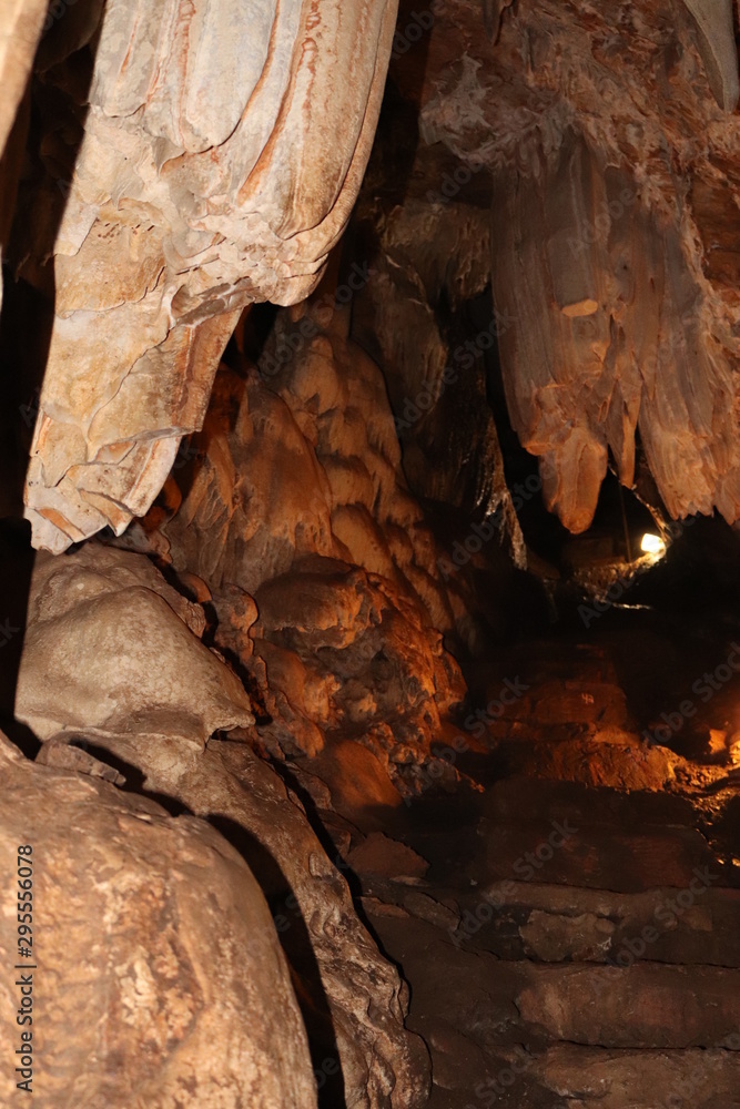 Obraz premium Estalactites gruta