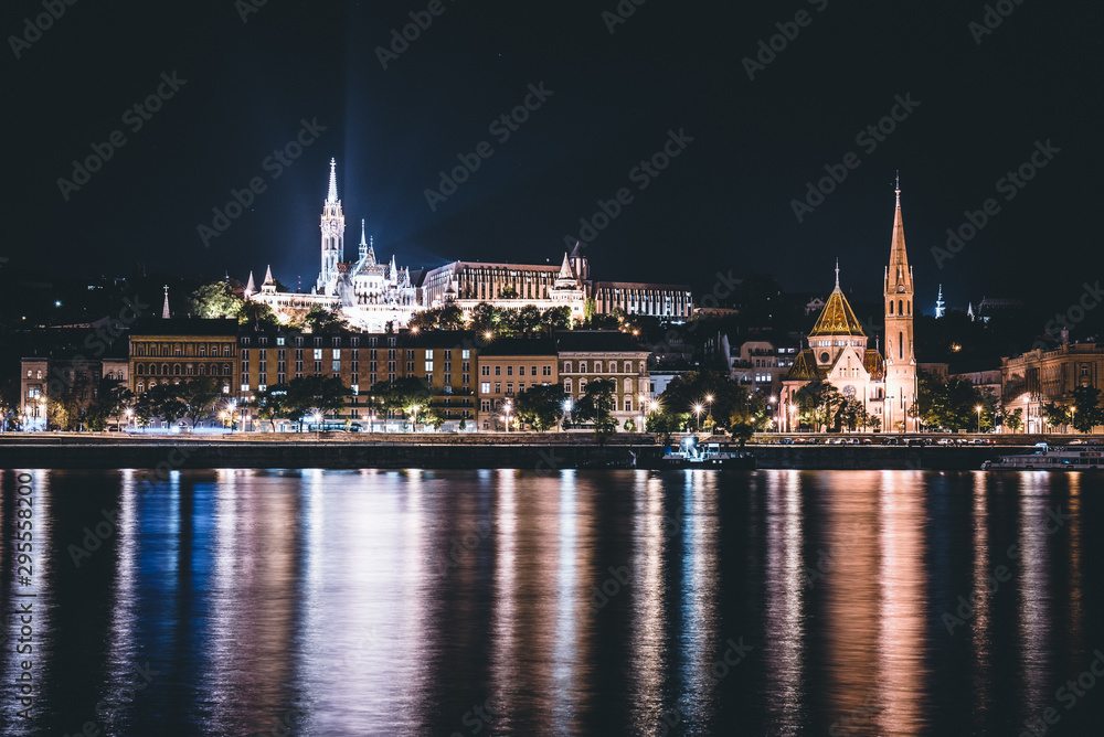 Fototapeta premium Budapest at night