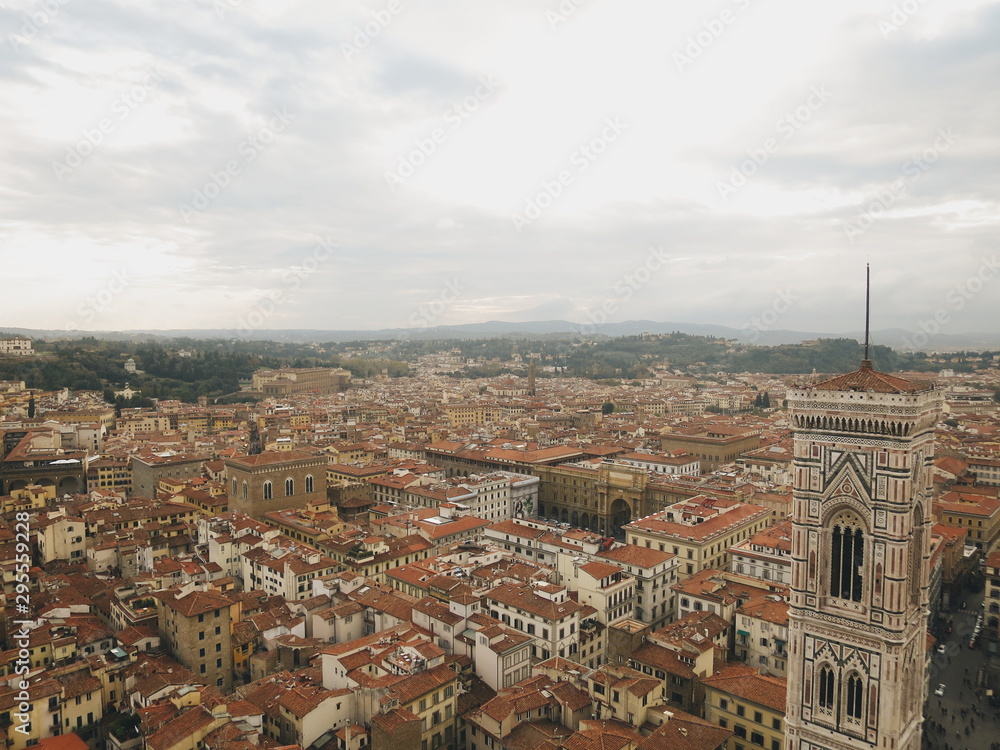 View of old town italy