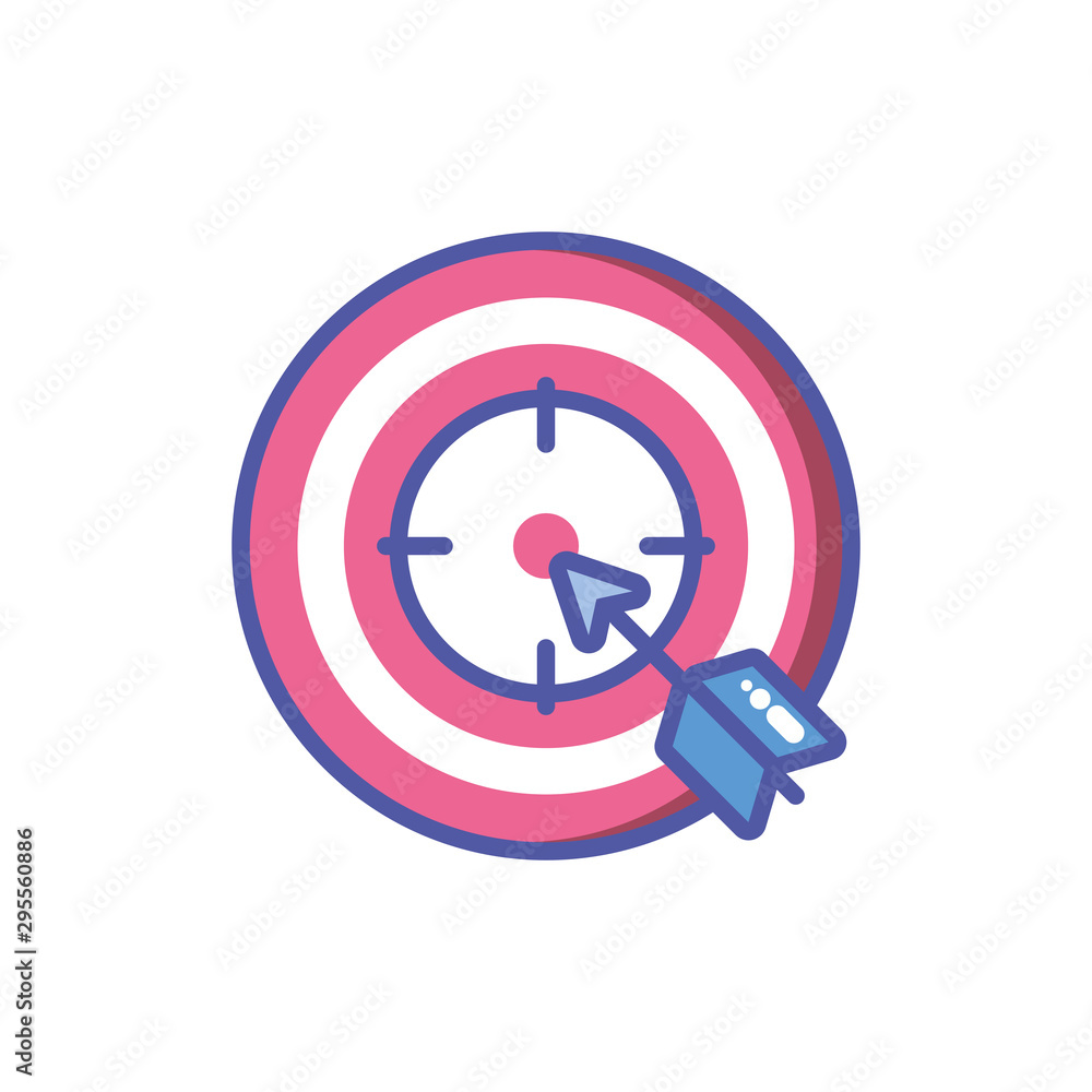 target shooting in white background target shooting in white background