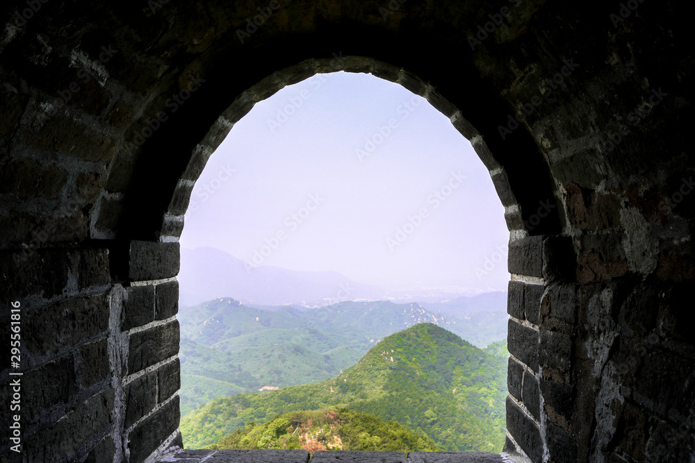 Stone Window overlooking the Hills