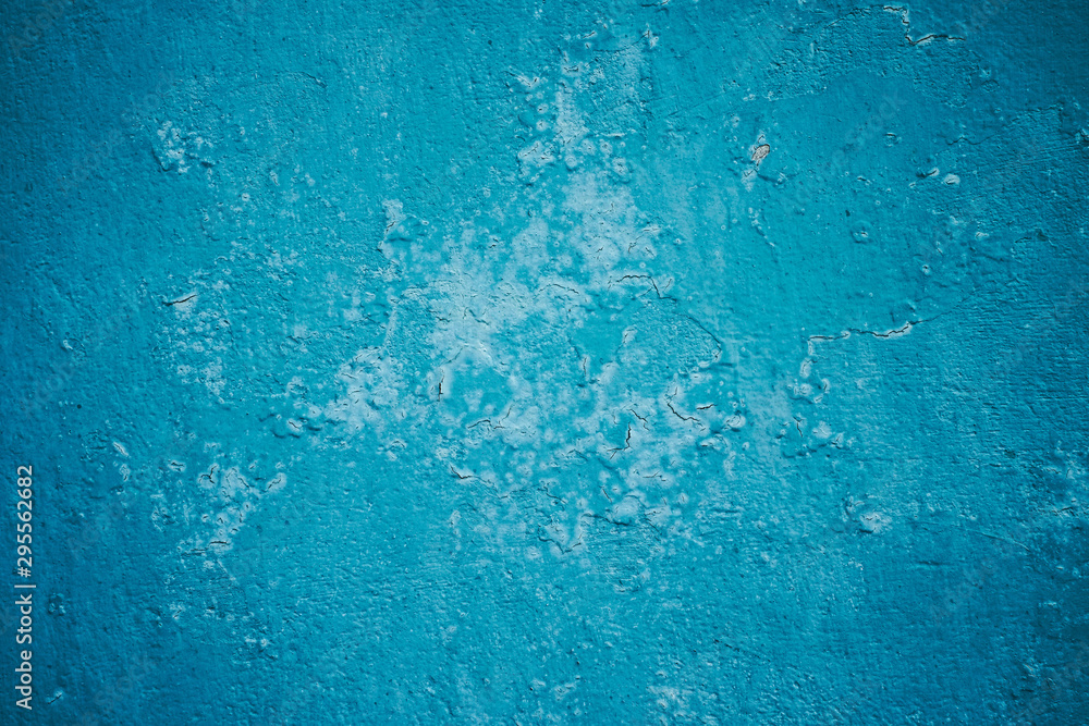 Grungy blue surface, empty graphic element for background design of banners and slogans.