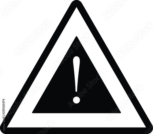 Exclamation Icon Vector easy to use and edit