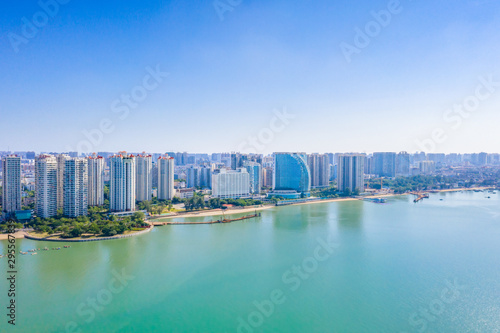 Coastal cityscape of Guangxi, China © Weiming