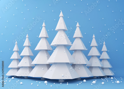 Display background for product presentation  Christmas tree