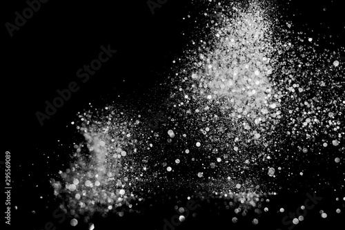 glitter lights grunge black and white background for graphic design resources.