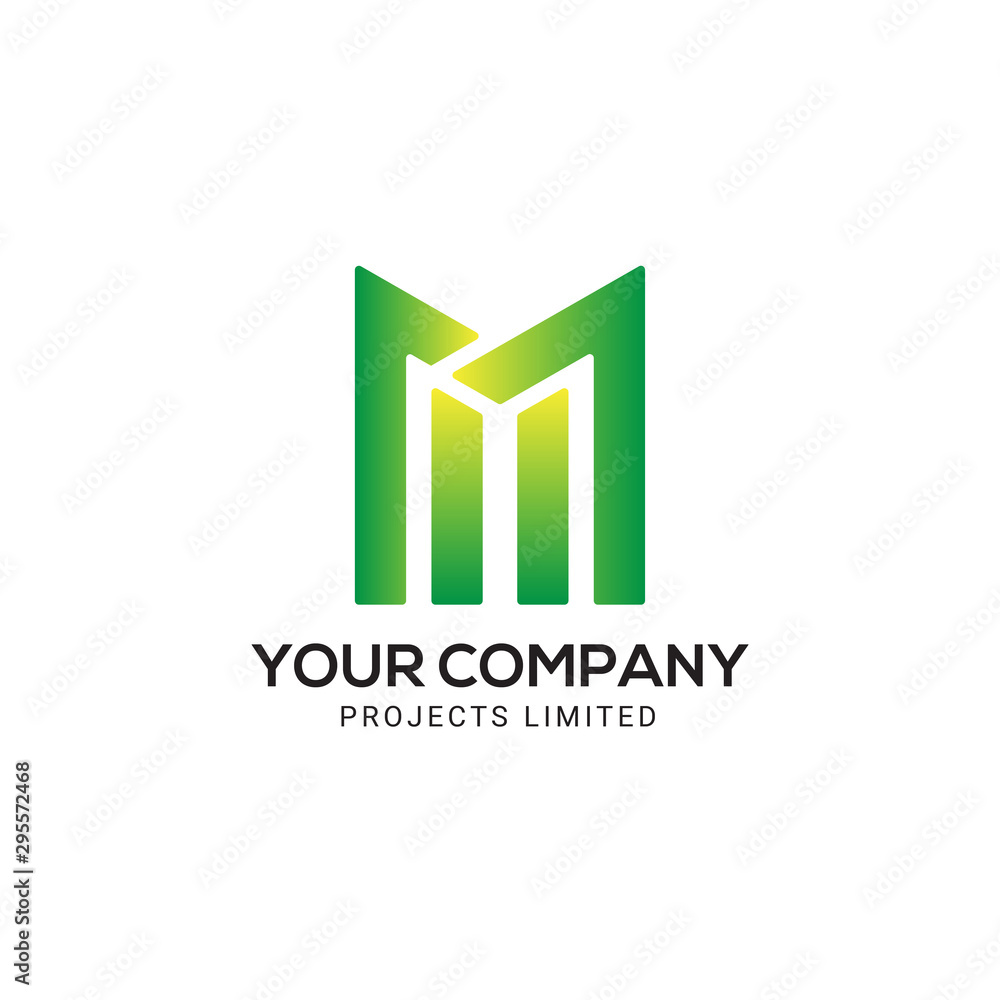 Letter M, modern M, creative M, abstract M letter logo design template Letter M, modern M, creative M, abstract M letter logo design template