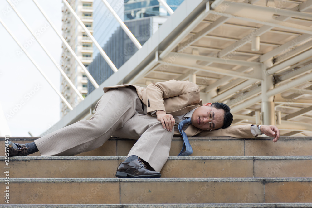 Business man has sleep with bankrupt company Business man has sleep with bankrupt company