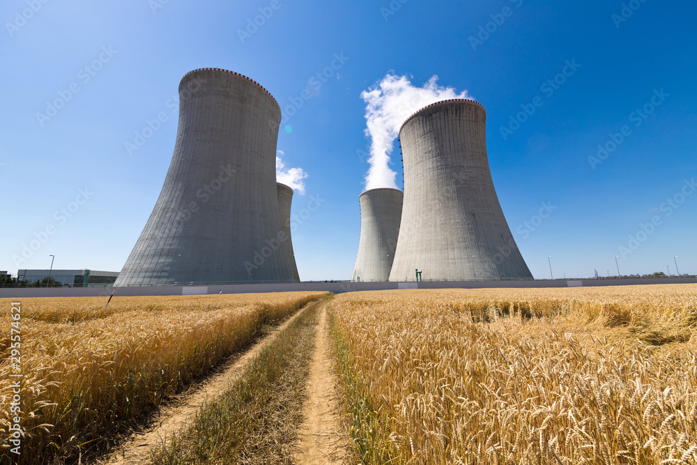 Nuclear power station Dukovany, Vysocina region, Czech republic Nuclear power station Dukovany, Vysocina region, Czech republic