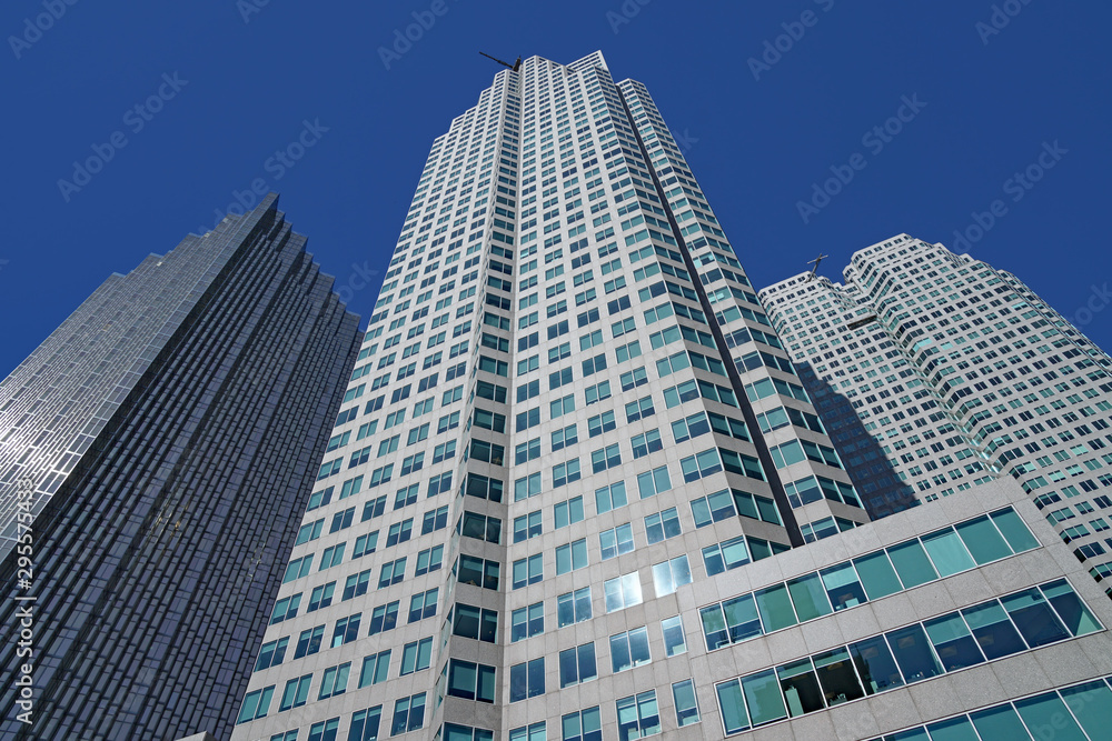 Modern skyscrapers, Toronto financial district