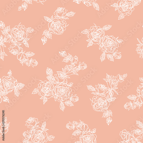 Flower vector illustration material abstract beautifully