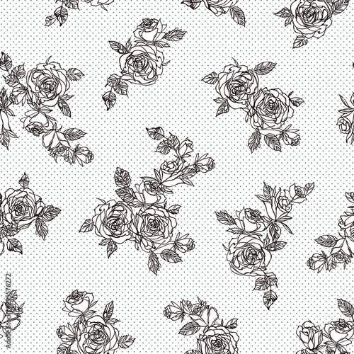 Flower vector illustration material abstract beautifully