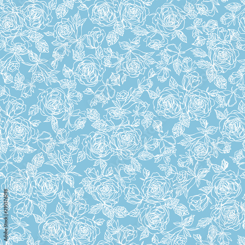 Flower vector illustration material abstract beautifully