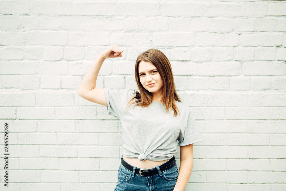 20 year old pretty chubby girl shows biceps 20 year old pretty chubby girl shows biceps