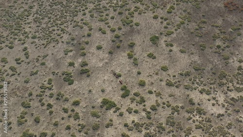 Broken Missile Aerial View 2 photo